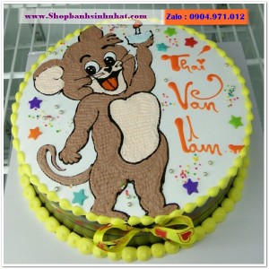 Bánh Sinh Nhật Con Mèo Tuổi Mão - A19